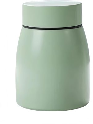 Green 11oz Compact Insulated Tumbler, Macaron Color Leak-Proof Portable Coffee Cup